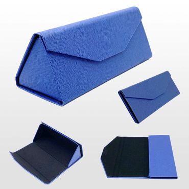 New trifold travel cases are available with your logo at A1MFC Inc. Lens Cloth, eyeglass cloth.