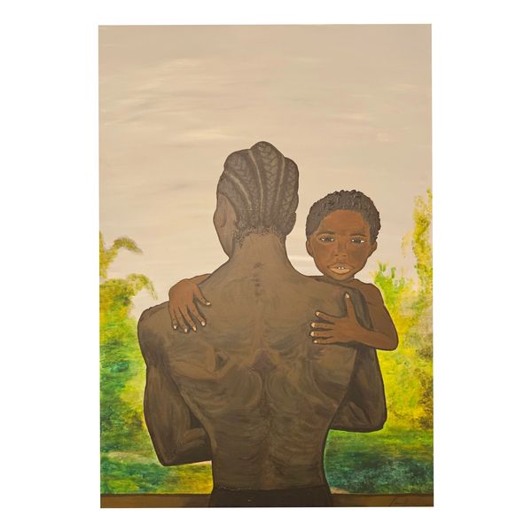 Fatherhood, 70x100cm, Acryl auf Leinwand, 2024