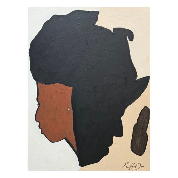 Af we can, 60x80cm, Acryl auf Leinwand, 2025