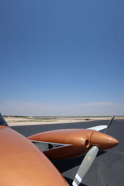 Piper Twin Comanche at TLH. Owned by Tally Twins Flight School