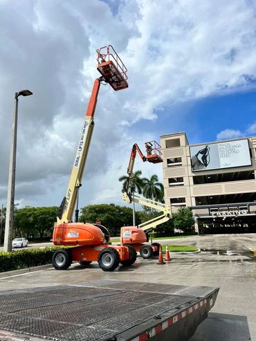 Boom lift rentals