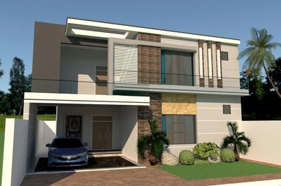 11 marla house elevation design