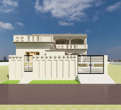 10 marla house elevation design
