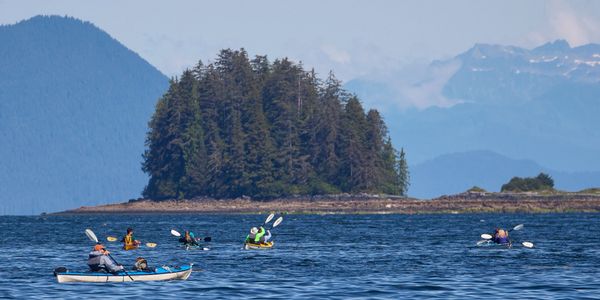 Kayaking the Inside Passage, exploring Wrangell Island by paddle