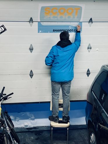 SCOOT GRANDE PRAIRIE, AB IS OPEN FOR SKATE SHARPENING, BACKYARD RINK ZAMBONI & SCOOTER MOD SHOP