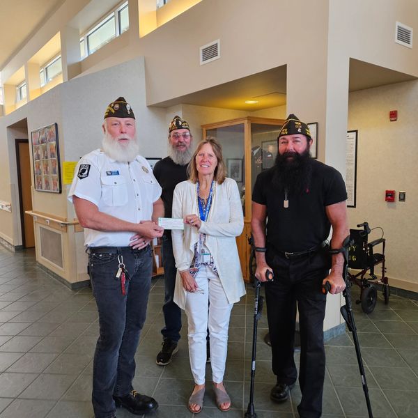 donation to the Veterans home.