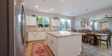 interior real estate photography of kitchen