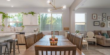 Real Estate Interior Photography of living room