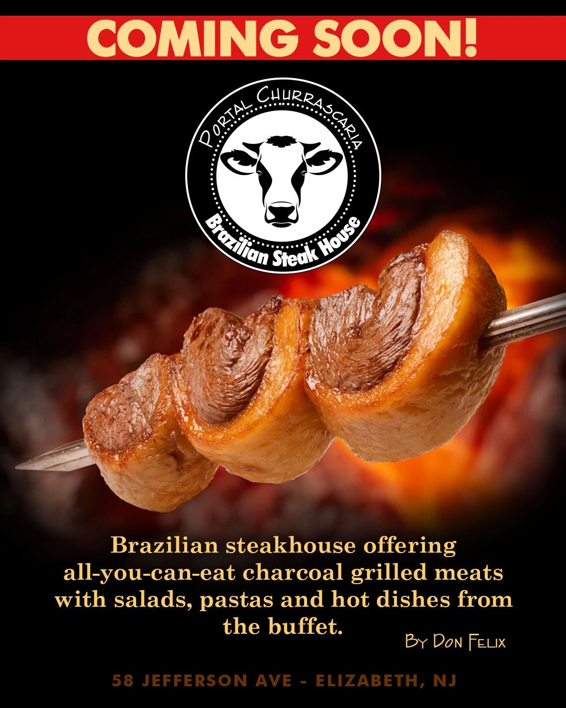 Brazilian Steakhouse Launch Pre-Sell Page