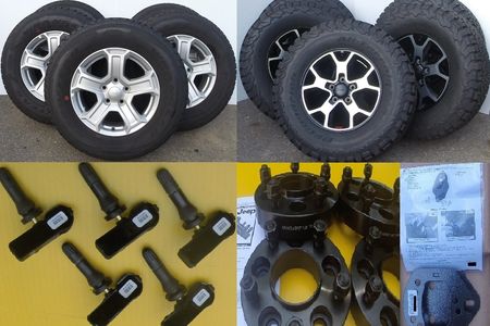 Tire and wheel packages, TPMS, Wheel Adapters, leveling lift kits Nashua NH