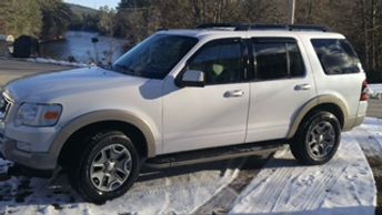 Rubicon JK wheels on a Ford Explorer