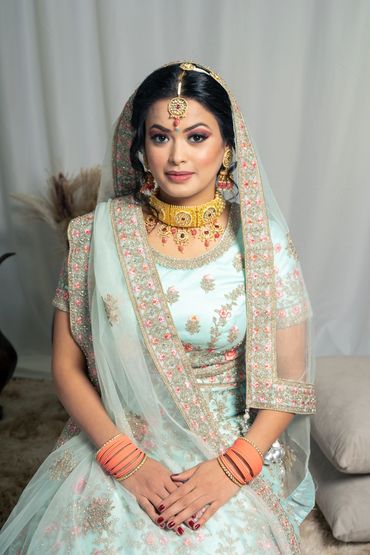 Indian bridal makeup and hair
