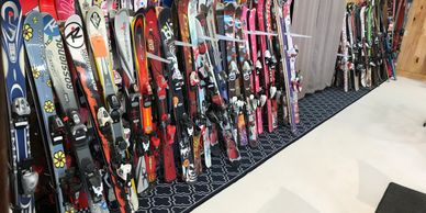 Used skis 