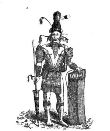 Sketch of a Borduaria Nocte Chief