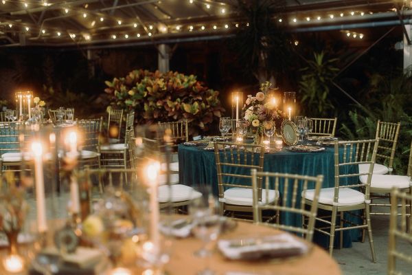 wedding reception at The Horticulture Center Philly
