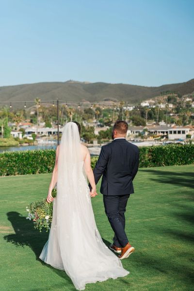 San Diego bride and groom wedding portraits