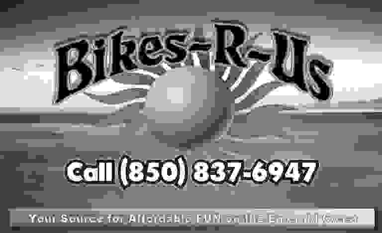 Destin Bikes R Us Bike Rentals Logo