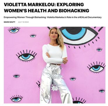 Violetta Markelou Haus of V casting Lolli Brands latest documentary sHEALed focusing on women's heal