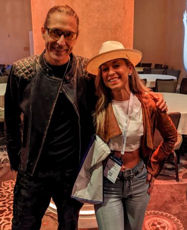 Violetta Markelou and Dave Asprey