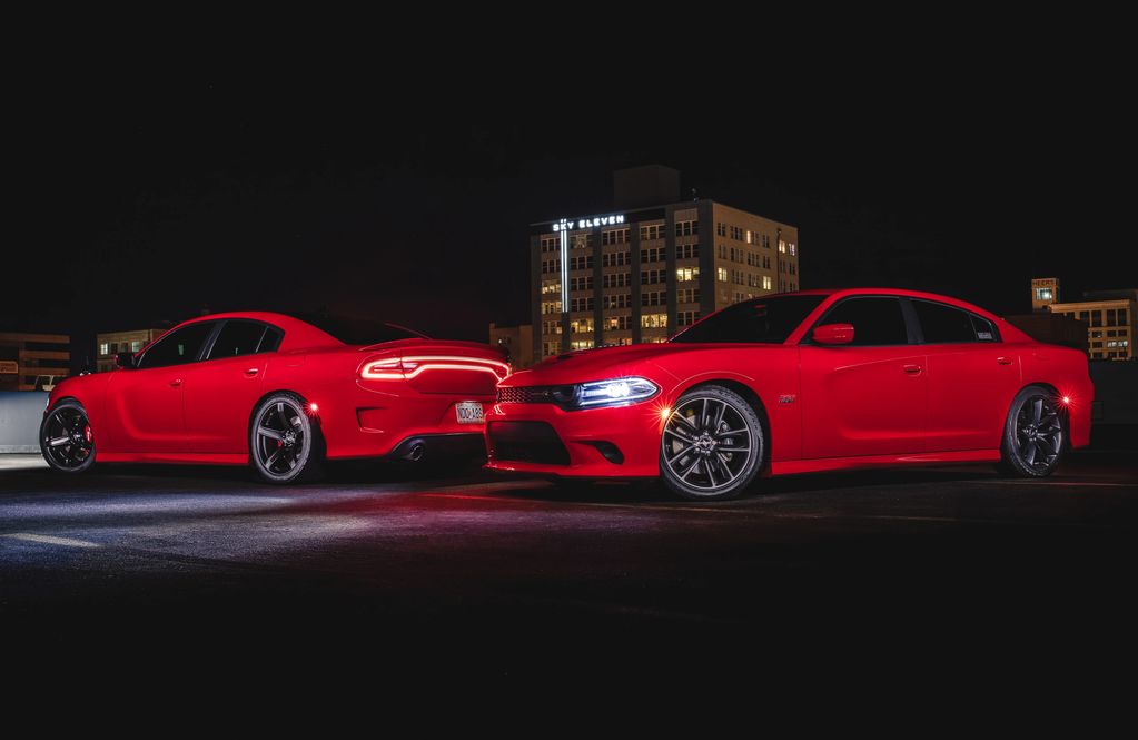 Queen City Photography Springfield Missouri Automotive Photographer Dodge Charger SRT Light Painting