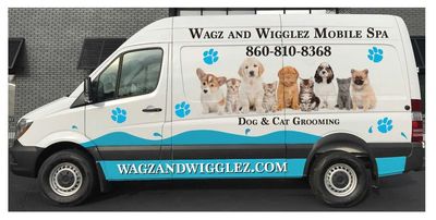 Let our mobile dog and cat grooming service come to you!
