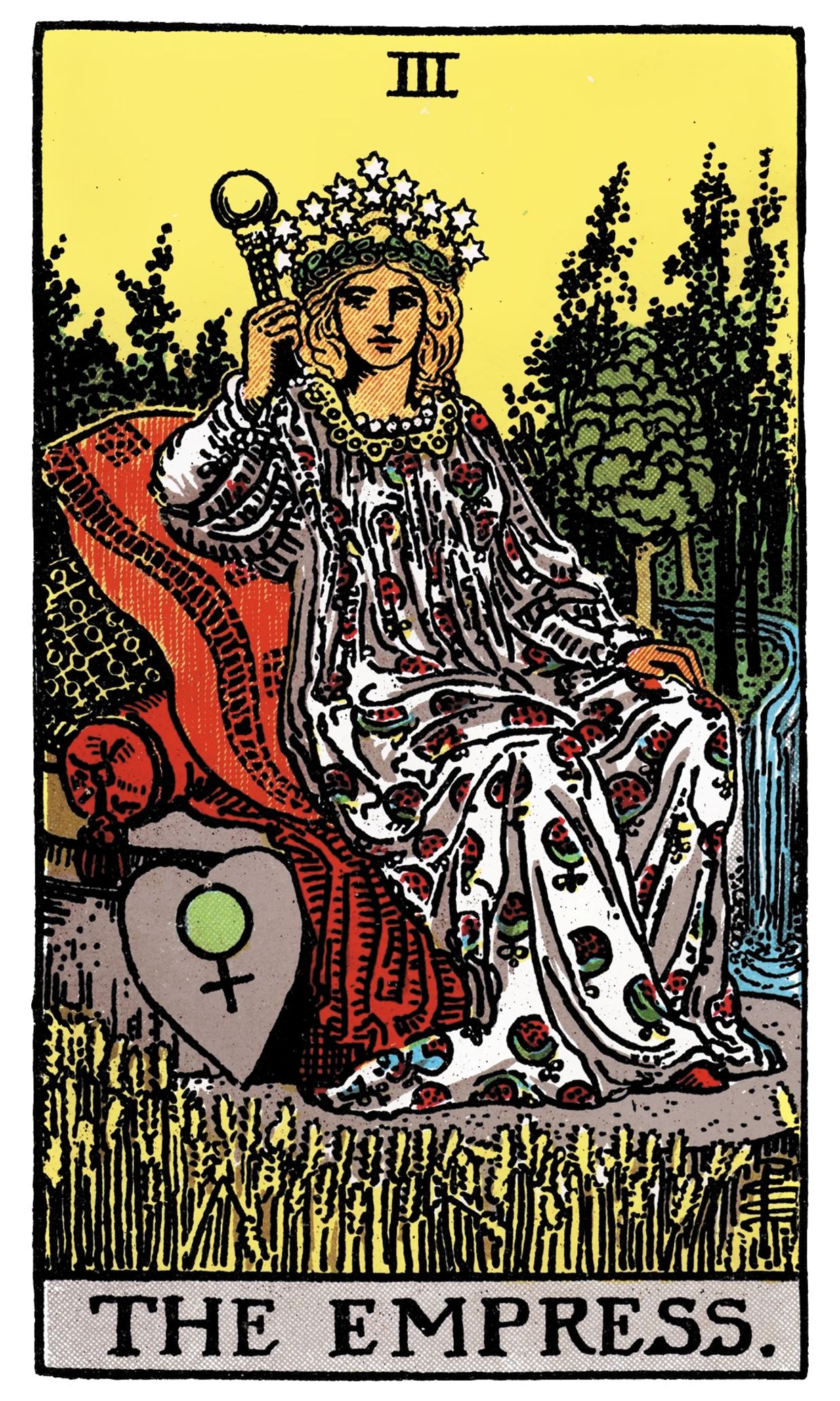 Empress - Major Arcana, Rider Waite