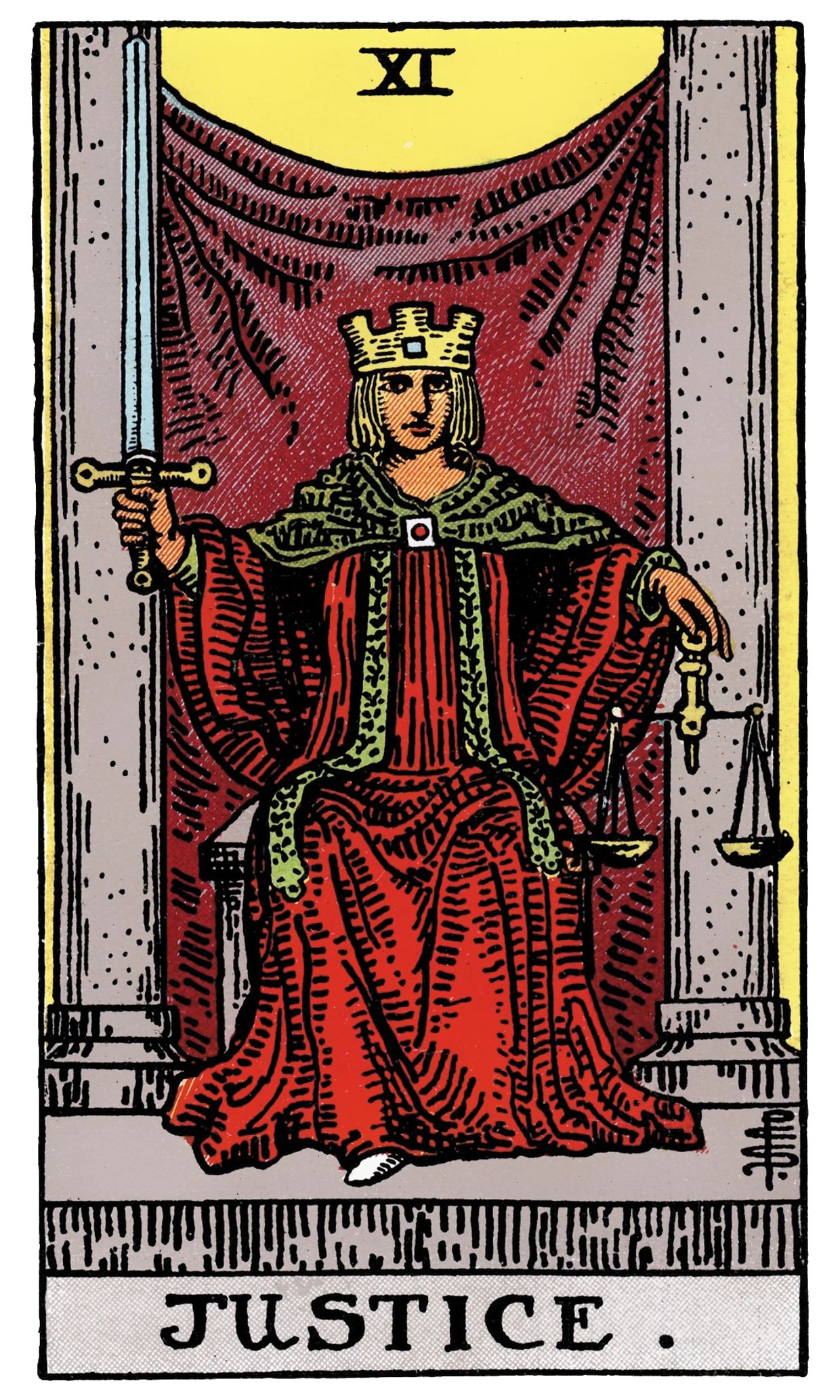 Emperor - Major Arcana, Rider Waite