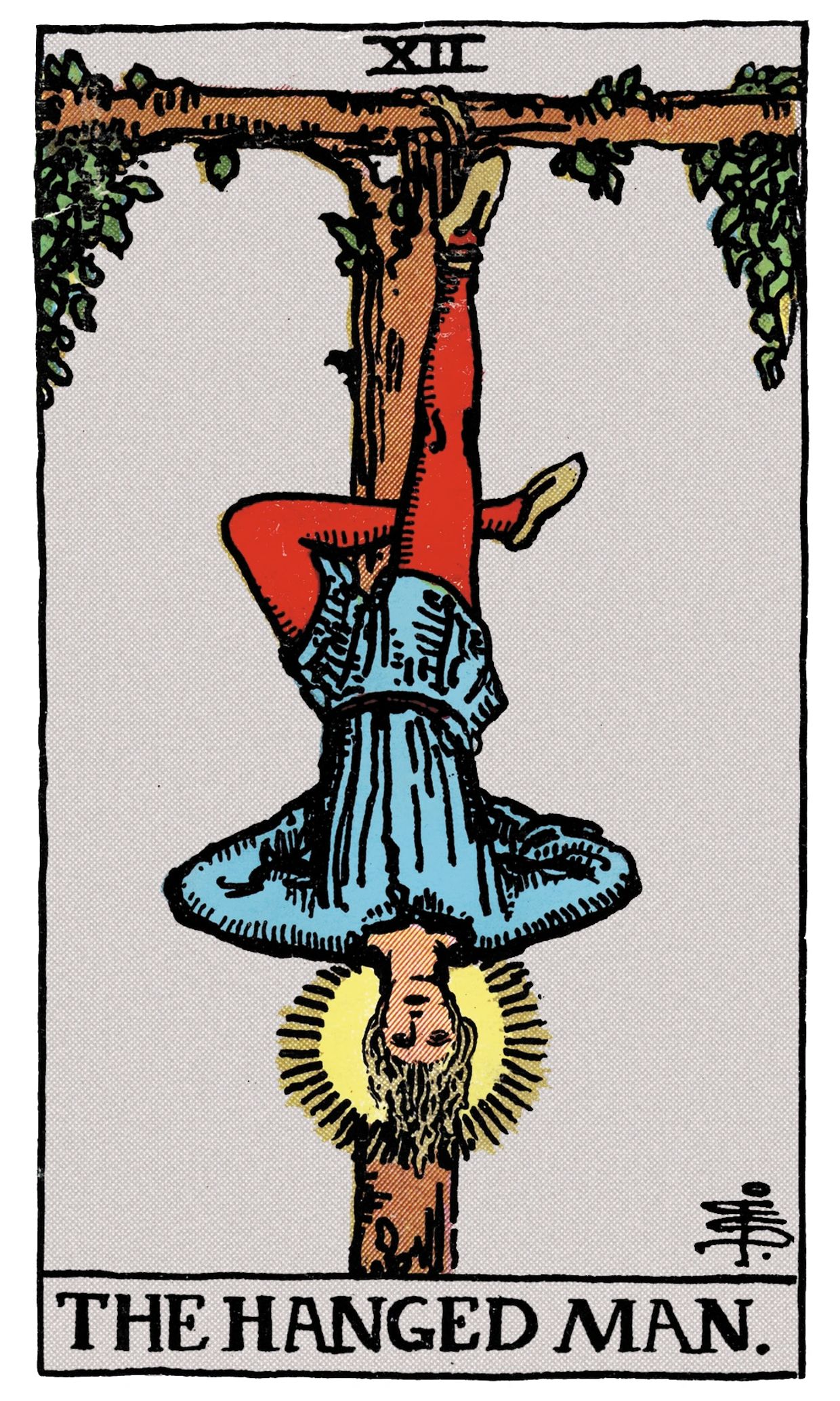 The Hanged Man - Major Arcana, Rider Waite