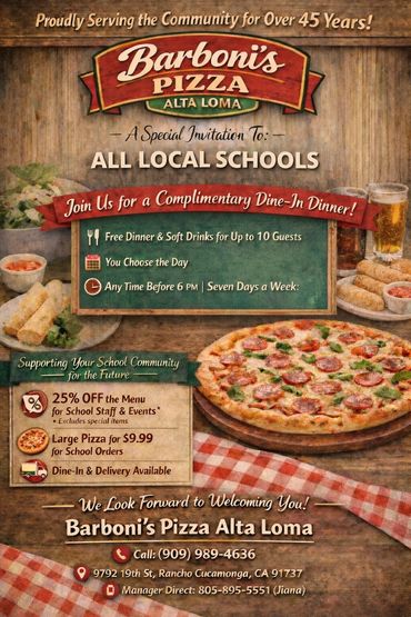 Schools
Celebrating educators with a shared meal and heartfelt appreciation