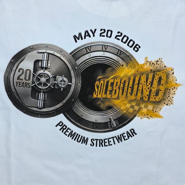 Limited edition vault t shirt, Jordan 4 inspired. Tour yellow, silver, metallic vault.