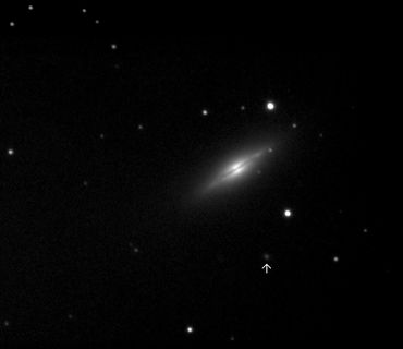 2 arcmins from M102 is NGC 5867, mag. 16.5 galaxy 574M light-years
Resolution: 2560 x 1440