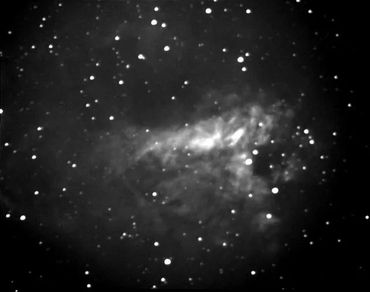 1st image with HX916, giant cloud is one of the largest, most massive objects known in the Milky Way