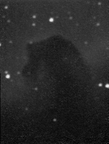 Best known and memorable of the dark nebulas
1 light-year across, against emission nebula IC 434