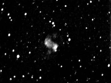 Faintest of all Messier objects, 1 light-year across