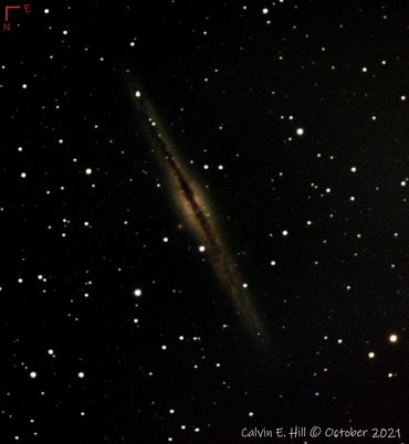 Best example of an edge-on galaxy, it's 120,000 light years across
Resolution: 3008 x 3008