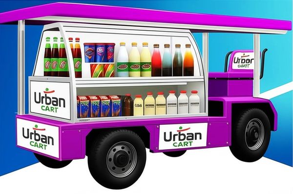 DISPLAY  FREEZER CART