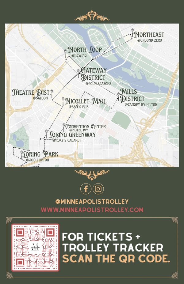 Minneapolis Trolley Tours visitor experience.