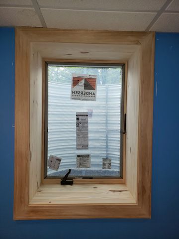 A new single egress window installation