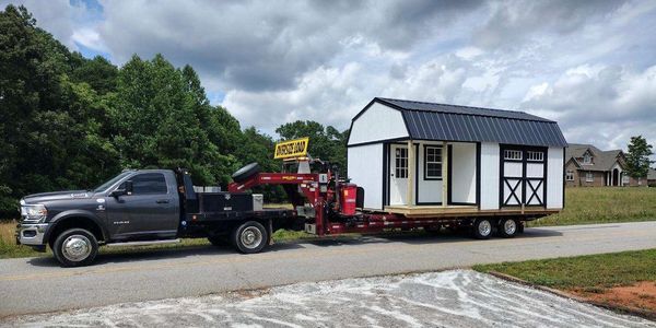 Delivery of Shed