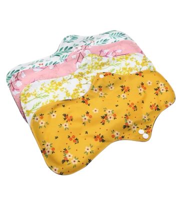 Toallas femeninas en tela.