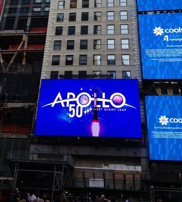 Apollo 50 in Times Square