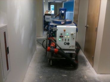 State of the art concrete grinding and polishing preparation