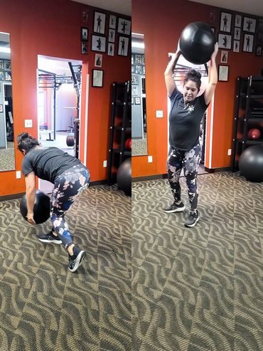 Core work w/ NVR Down Fitness.