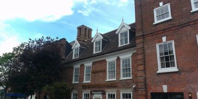 roof replacement in Beccles using reclaimed plain-tiles and clay pans with dormers and valleys