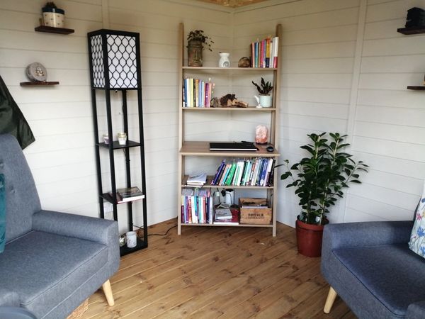 Garden Room for counselling serving Reepham, Lenwade, Bawdeswell, Fakenham, Aylsham, Swanton Moreley
