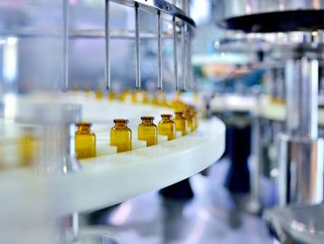 Metalgear Engineering automated machinery operating in a pharmaceutical production facility