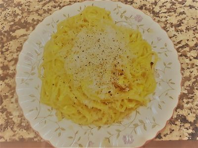 Perfect Authentic Carbonara recipe easy to cook