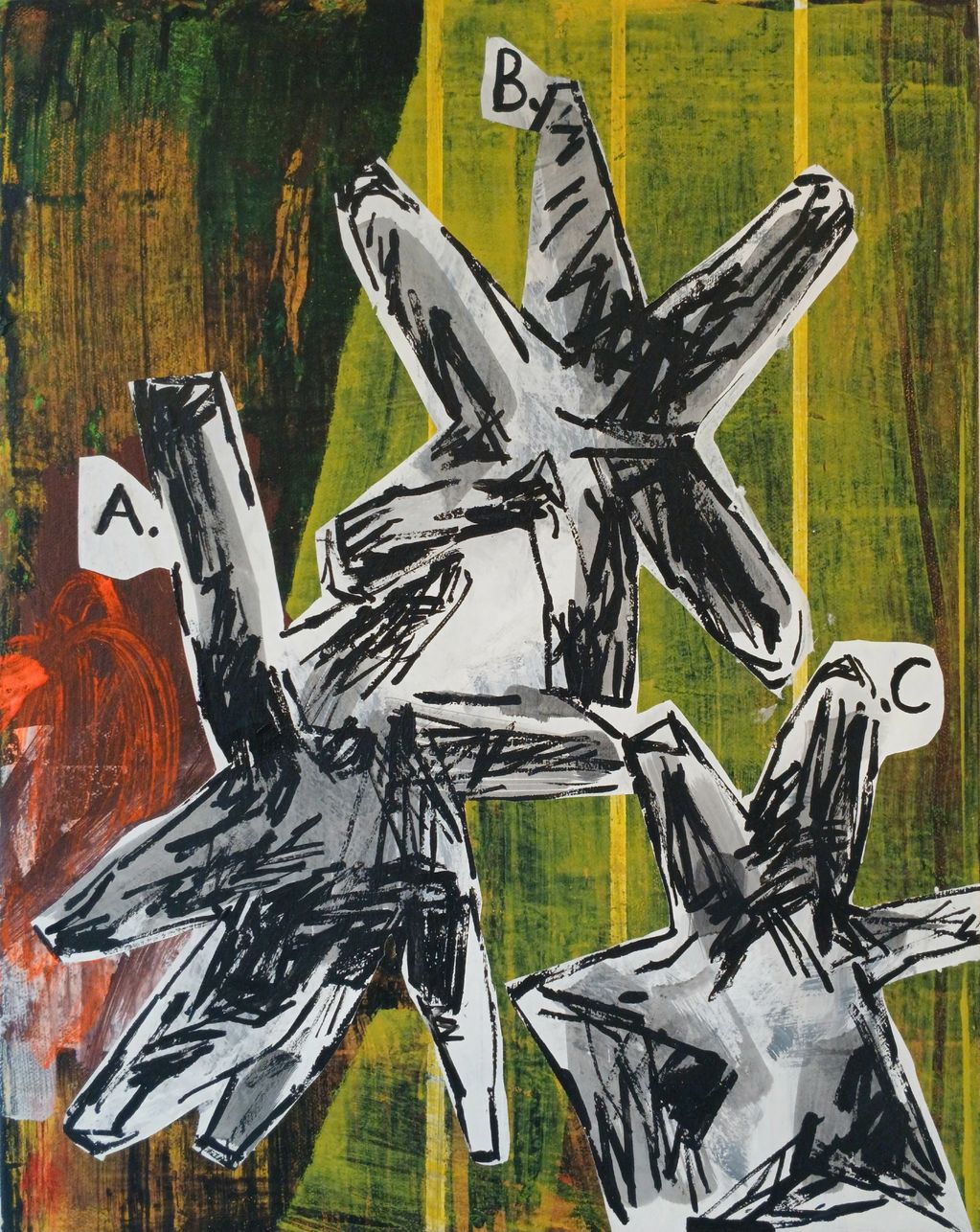 CONSTELACIONES
acrylic paint on canvas, 11 X 14 in, 2026