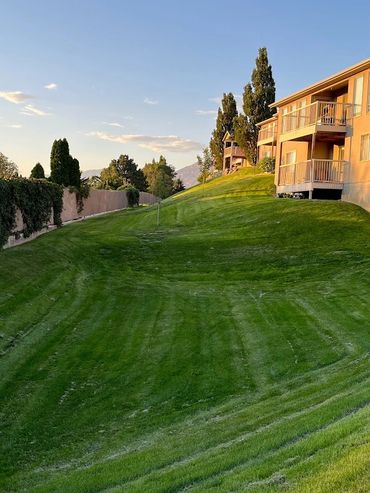 Sun setting on Ridgecrest.