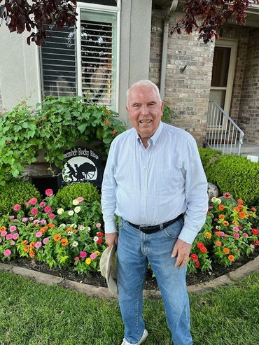 LaDell takes pride in his yard.